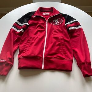 Mitchell & Ness San Francisco 49ers Men’s jacket.